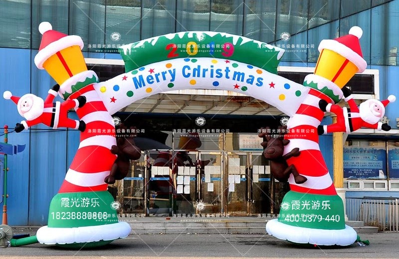 鹤山圣诞活动拱门